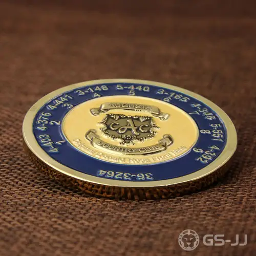 Augusta Country Club Custom Coins Cheap Augusta Country Club Custom Coins Cheap