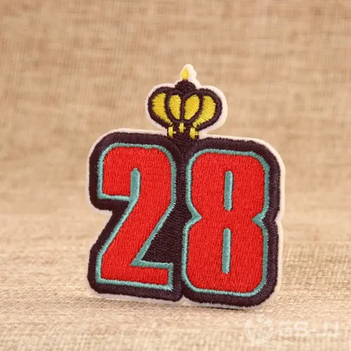 28 Embroidered Patches 28 Embroidered Patches