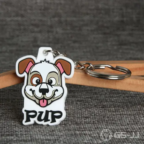 Pup Dog PVC Keychain Pup Dog PVC Keychain