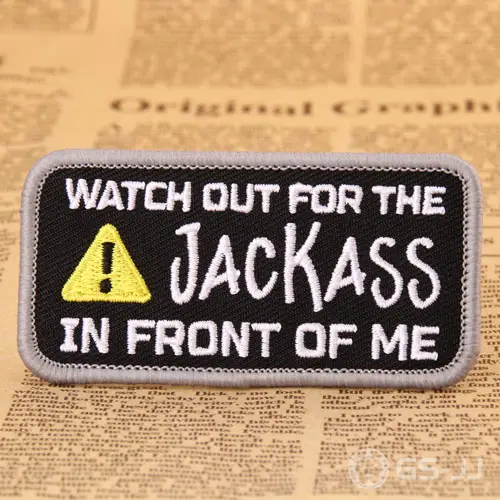Jackass Aufnäher nach Maß Jackass Aufnäher nach Maß