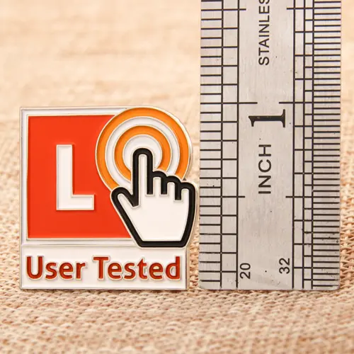 User Tested Custom pins User Tested Custom pins