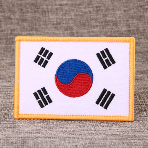 National Flag Custom Made Patches