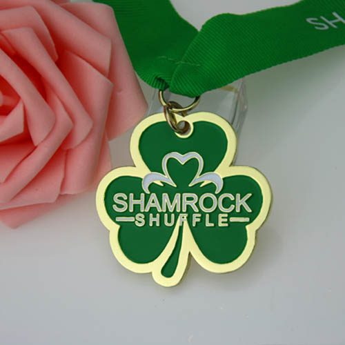 Shamrock Shuffle Races Custom Medals