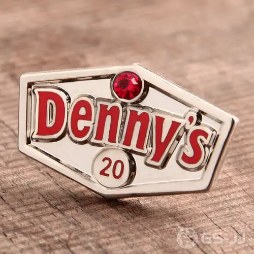 Denny’s 20 Custom Lapel Pins Denny’s 20 Custom Lapel Pins