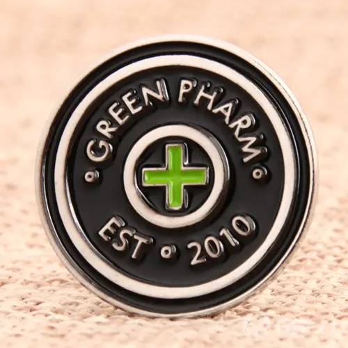 Green Pharm Lapel Pins Green Pharm Lapel Pins