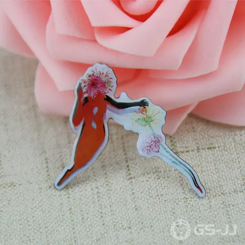 Fairy and Chrysanthemum Lapel Pins Fairy and Chrysanthemum Lapel Pins