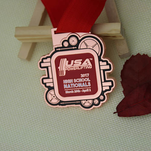 High Shcool Custom Powerlifting Medals High Shcool Custom Powerlifting Medals