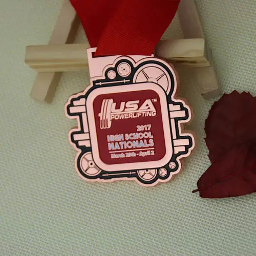 High Shcool Custom Powerlifting Medals High Shcool Custom Powerlifting Medals