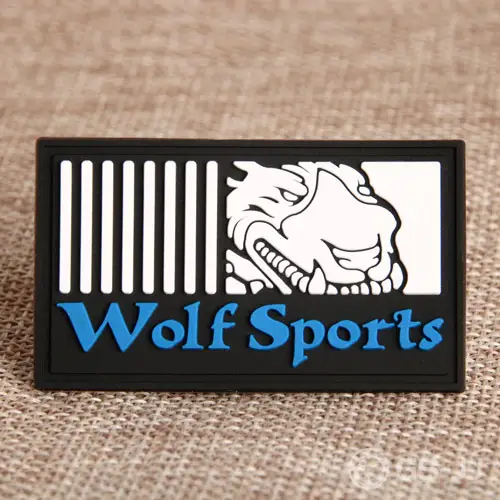 Wolf Sports PVC Patches Wolf Sports PVC Patches