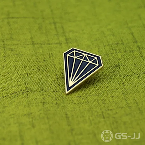 Diamonds Custom Lapel Pins Diamonds Custom Lapel Pins