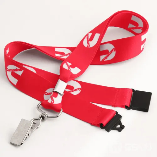 Cummins Red Lanyards Cummins Red Lanyards