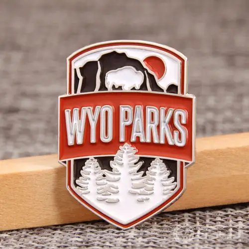 WYO Parks benutzerdefinierte Emaille Pins WYO Parks benutzerdefinierte Emaille Pins