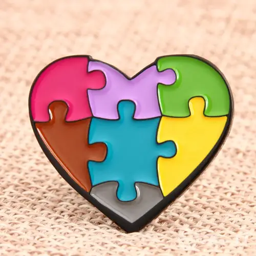Heart Shape Enamel Pins Heart Shape Enamel Pins