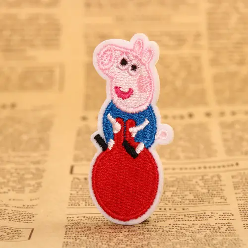 Pig George Embroidered Patches Pig George Embroidered Patches