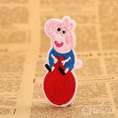 Pig George Embroidered Patches Pig George Embroidered Patches