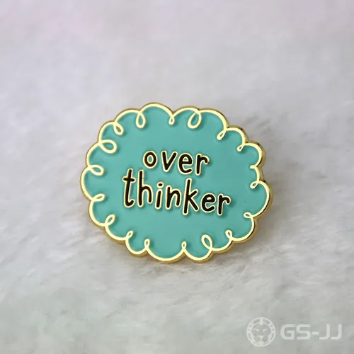 custom enamel pins for Thinker custom enamel pins for Thinker