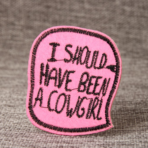 Cowgirl Custom Patches
