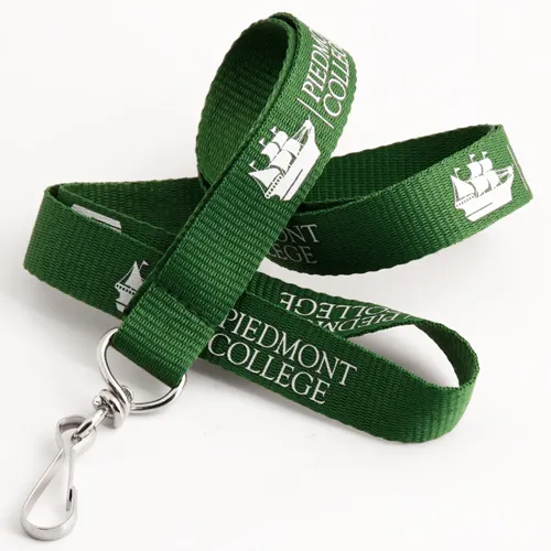 Piedmont College Green Lanyards Piedmont College Green Lanyards