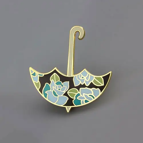 Umbrella Custom Hard Enamel Pins Umbrella Custom Hard Enamel Pins
