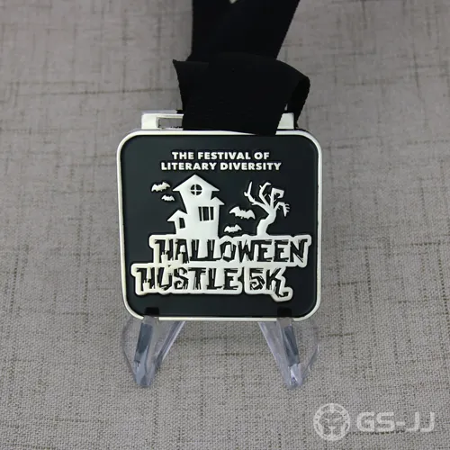 Halloween Hustle 5K Race Medals Halloween Hustle 5K Race Medals