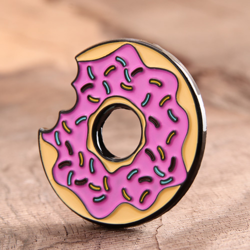 Donut Custom Lapel Pins 