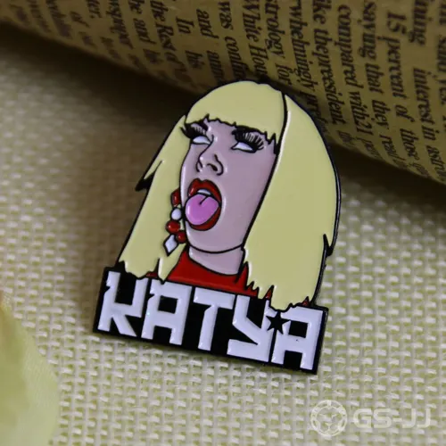 Soft Enamel Lapel Pins for Trendy Woman Soft Enamel Lapel Pins for Trendy Woman