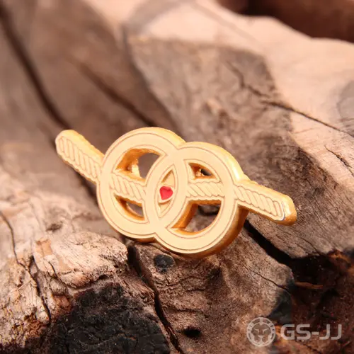 Double Ring Custom Pins Double Ring Custom Pins