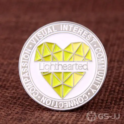 Lighthearted Lapel Pin Lighthearted Lapel Pin