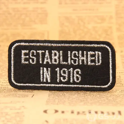 Established Custom Made Patches Established Custom Made Patches