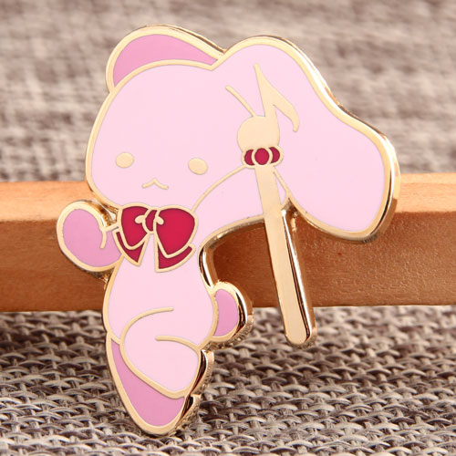 Rabbit Singer Custom Pins