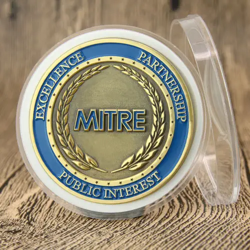 MITRE Corporation Challenge Coins MITRE Corporation Challenge Coins
