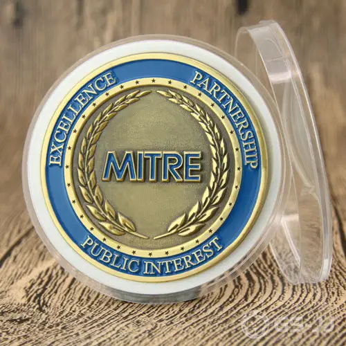MITRE Corporation Challenge Coins MITRE Corporation Challenge Coins