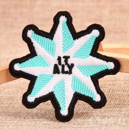 Eight Pointed Star Embroidered Patches Eight Pointed Star Embroidered Patches
