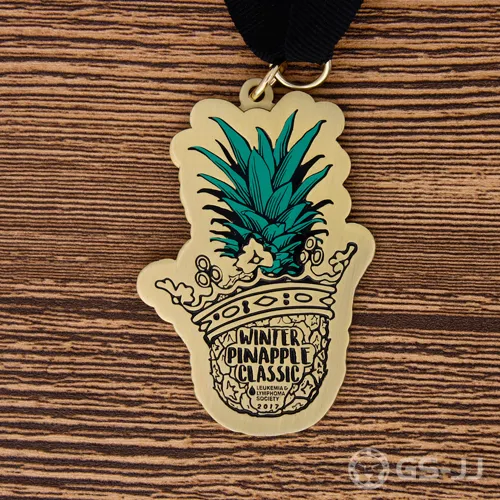 Winter Pineapple Classic Custom Medals Winter Pineapple Classic Custom Medals