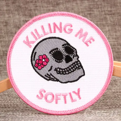 Love Skull Funny Patches Love Skull Funny Patches
