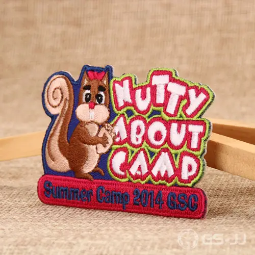 Summer Camp Embroidered Patches Summer Camp Embroidered Patches