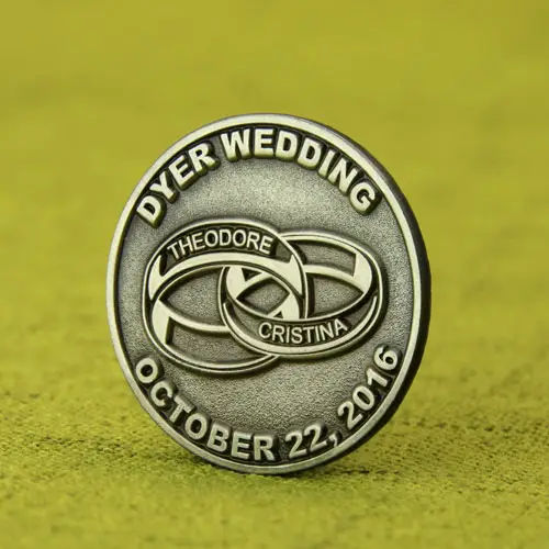 Wedding Commemoration Custom Lapel Pins