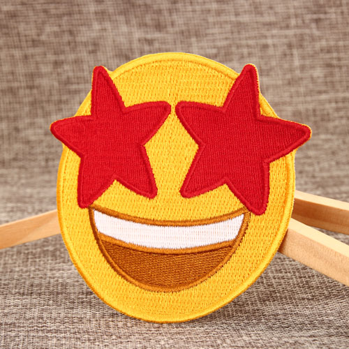 Lovely Smile Embroidered Patches