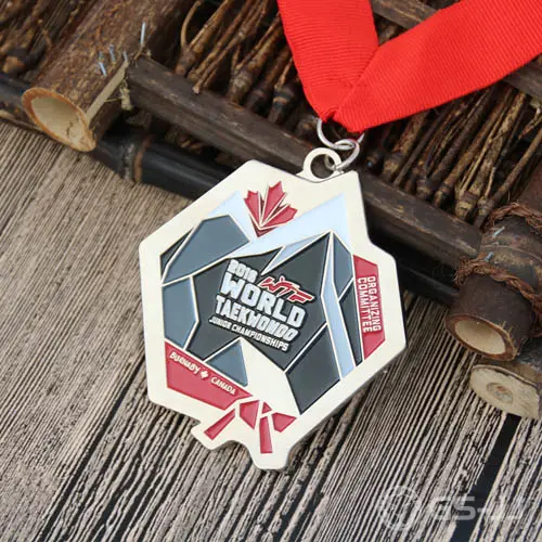 The World Teakwondo Custom Medals The World Teakwondo Custom Medals