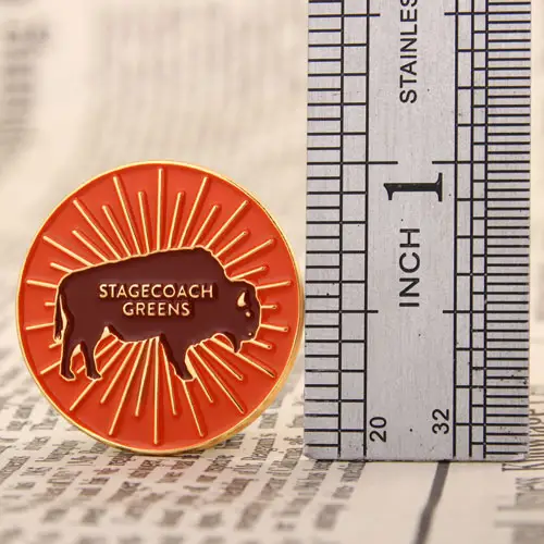 Stagecoach greens shirt pins