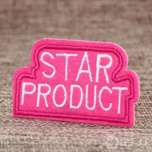 Star Product Embroidered Patches Star Product Embroidered Patches