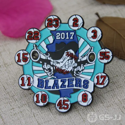 Custom Trading Pins for Baseball Blazers Custom Trading Pins for Baseball Blazers