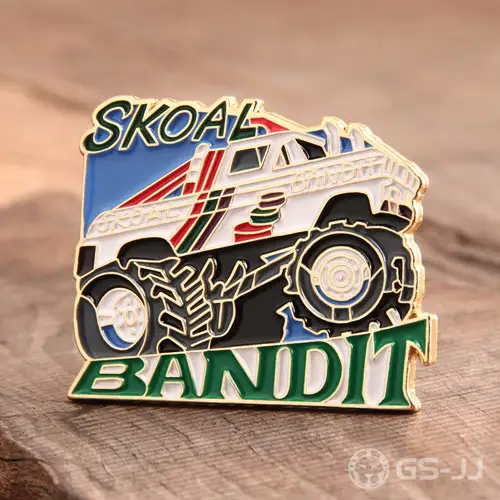 Custom Skoal Bandit Lapel Pins Custom Skoal Bandit Lapel Pins