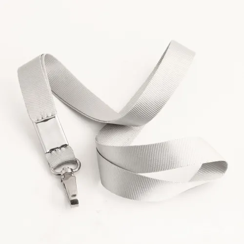 Grey Blank Lanyards Grey Blank Lanyards