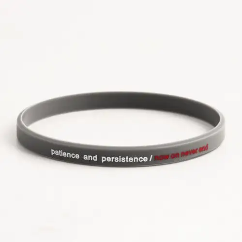 Patience and Persistence Wristbands Patience and Persistence Wristbands