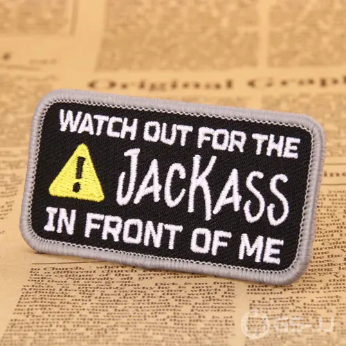 Jackass Aufnäher nach Maß Jackass Aufnäher nach Maß