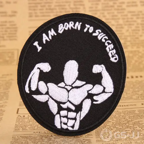 Muscular Man Custom Iron On Patches Muscular Man Custom Iron On Patches