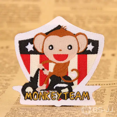 Monkey Embroidered Patches Monkey Embroidered Patches