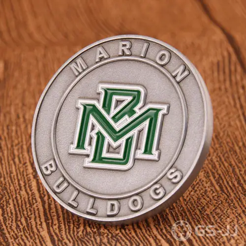 Marion Bulldog Athletics Custom Coins Marion Bulldog Athletics Custom Coins