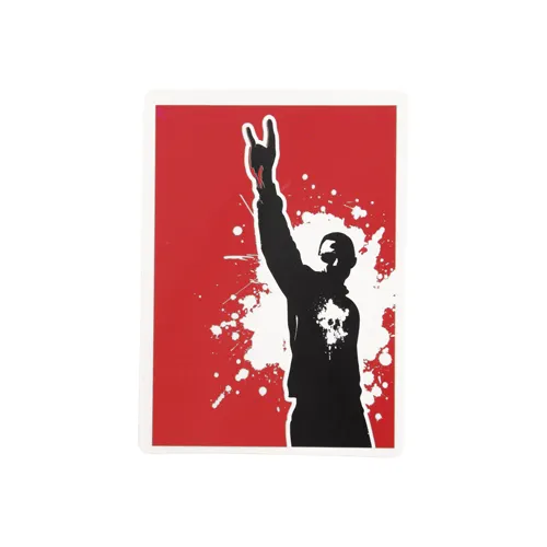 Heavy Metal Gesture Man Custom Stickers Heavy Metal Gesture Man Custom Stickers